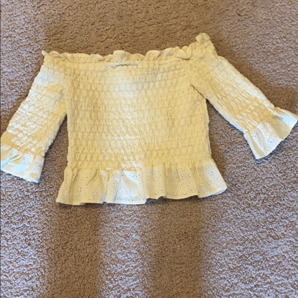 American Eagle off the shoulder top